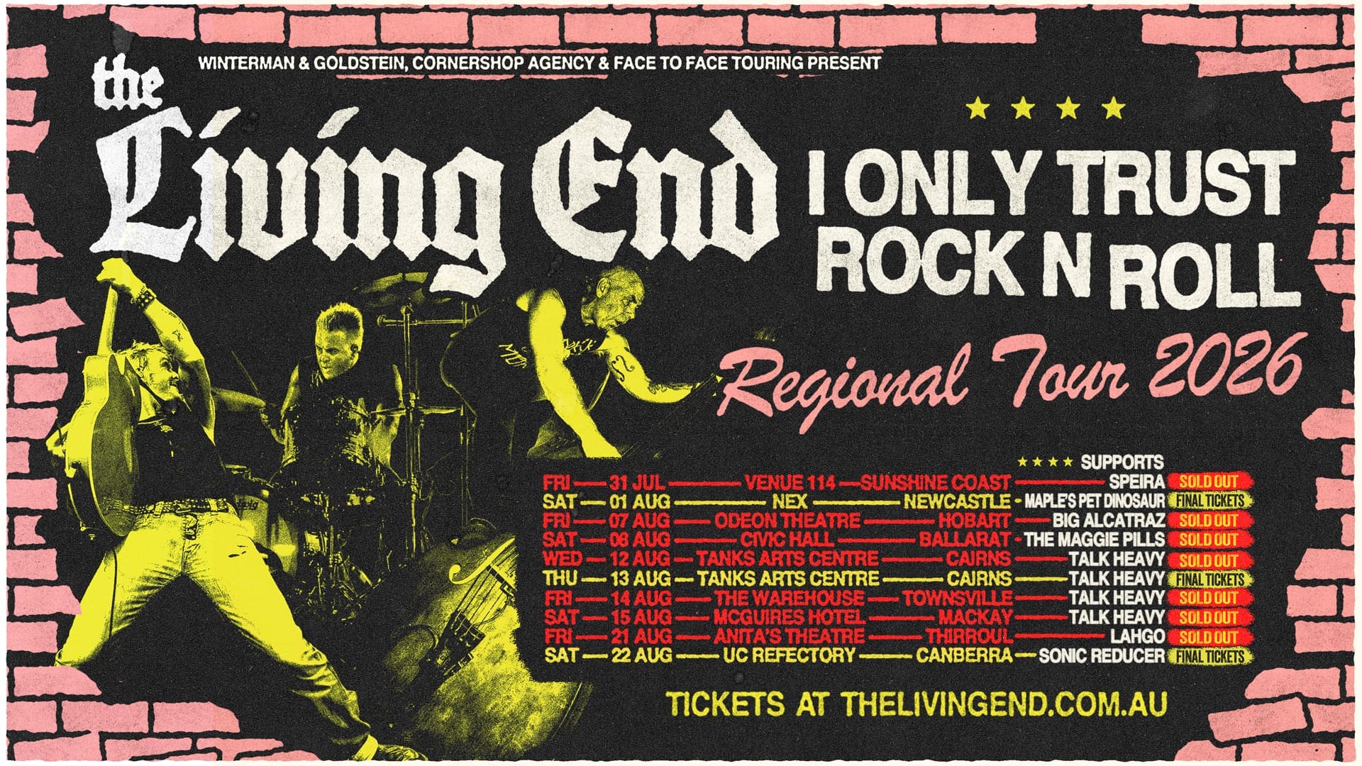 The Living End – July 31, 2026